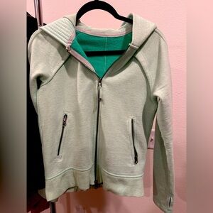 Lululemon Green Jacket Size 6